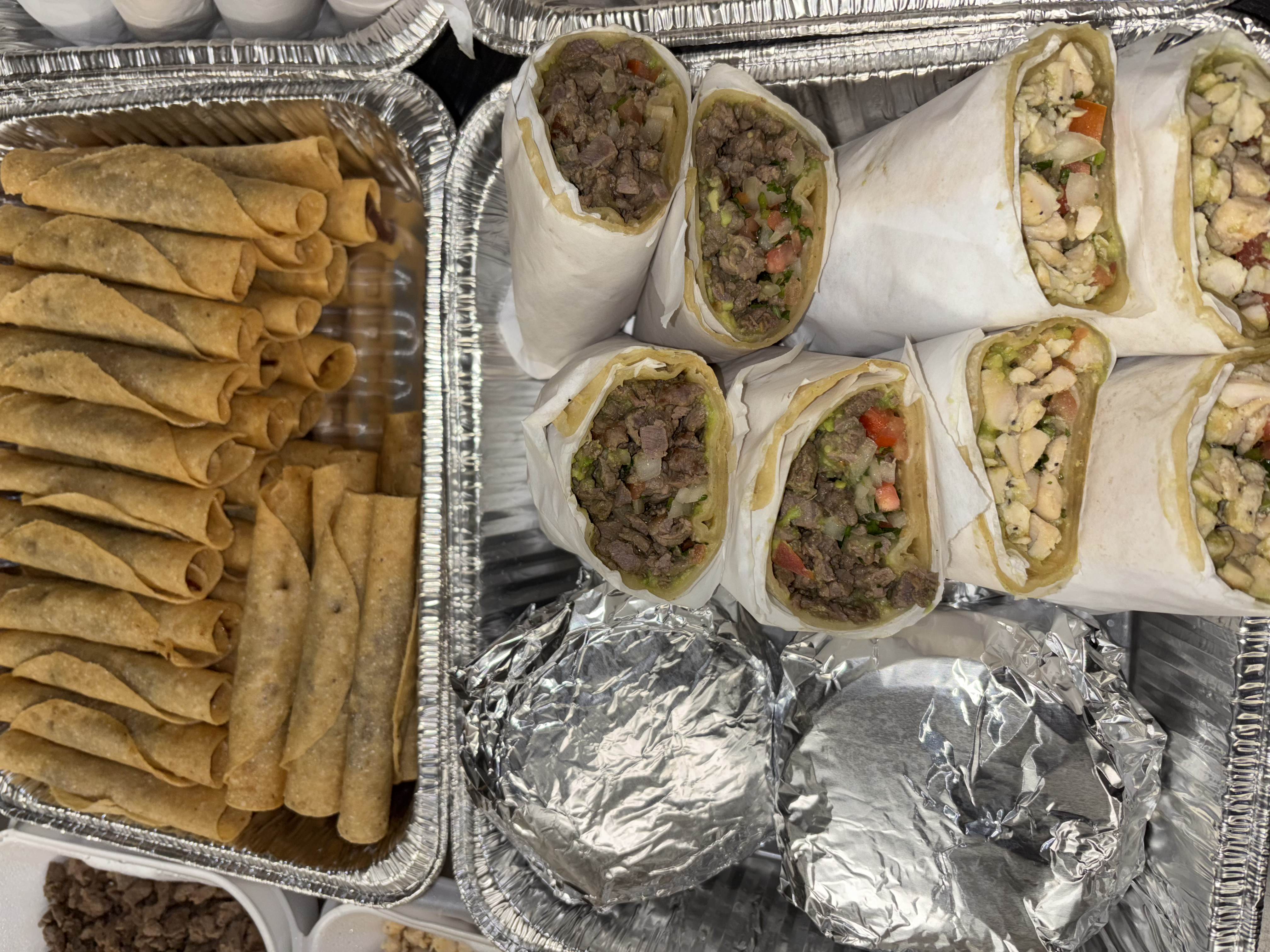Catering setup